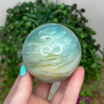 Caribbean Calcite Sphere (893A)