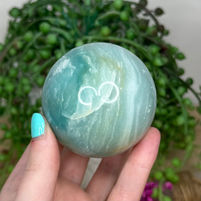 Caribbean Calcite Sphere (893A)