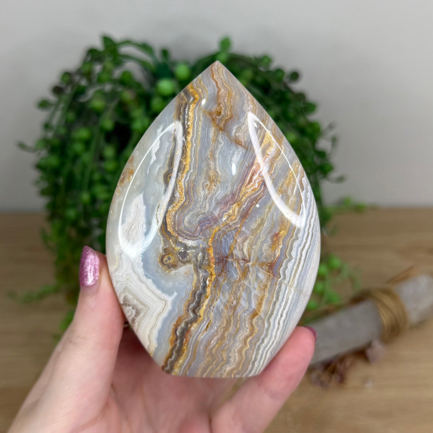 Crazy Lace Agate Arch Free Form (U940)
