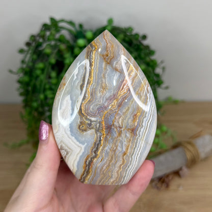 Crazy Lace Agate Arch Free Form (U940)