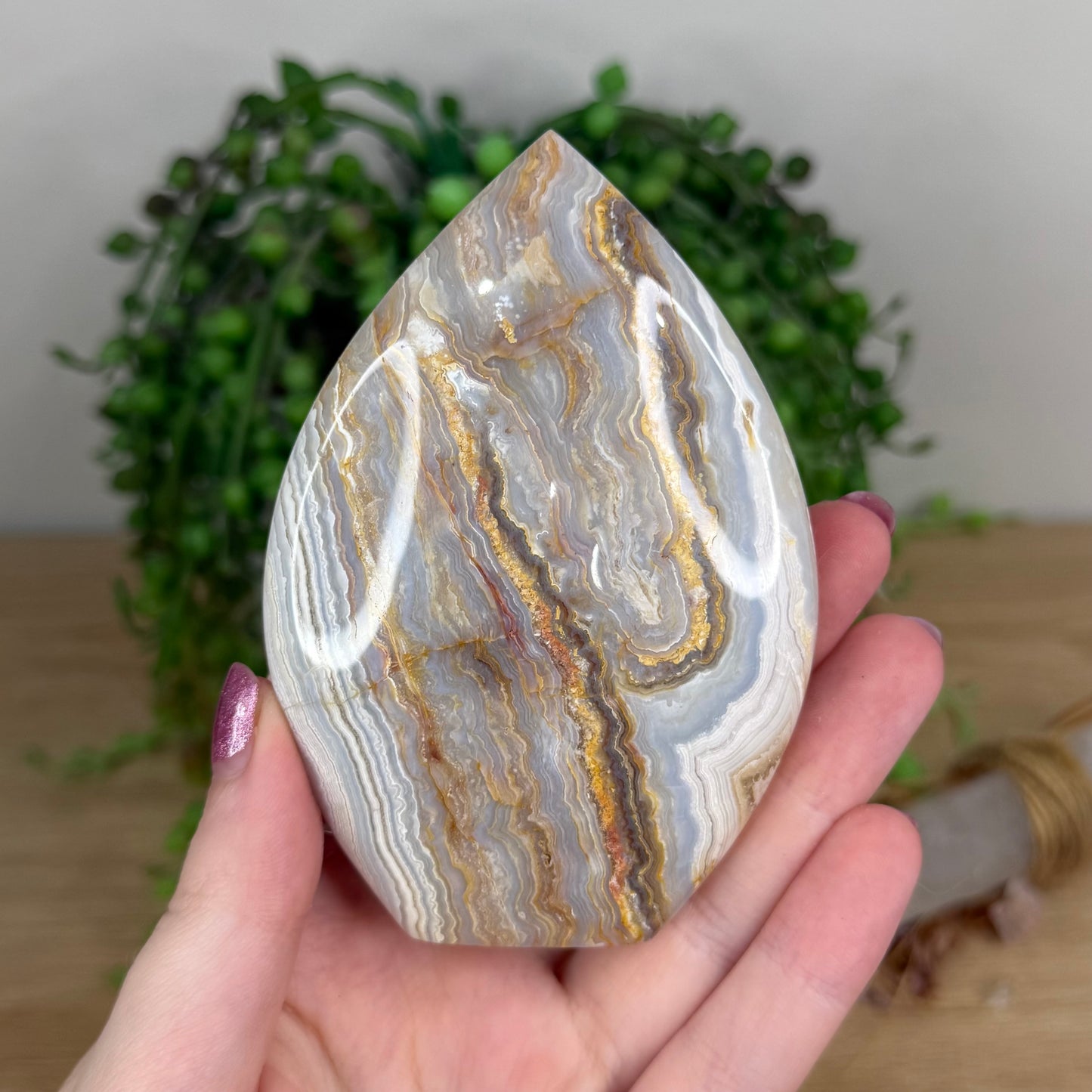 Crazy Lace Agate Arch Free Form (U940)