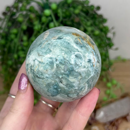 Green Jasper Sphere (U901)