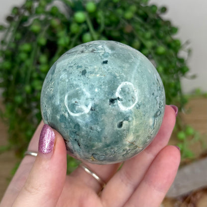 Green Jasper Sphere (U901)