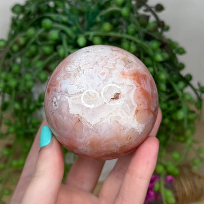 Pink Carnelian Sphere (450B)
