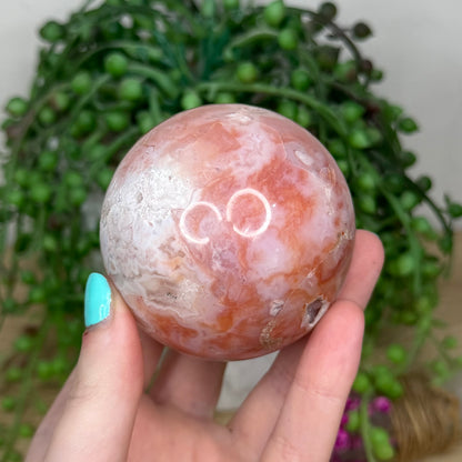 Pink Carnelian Sphere (450B)