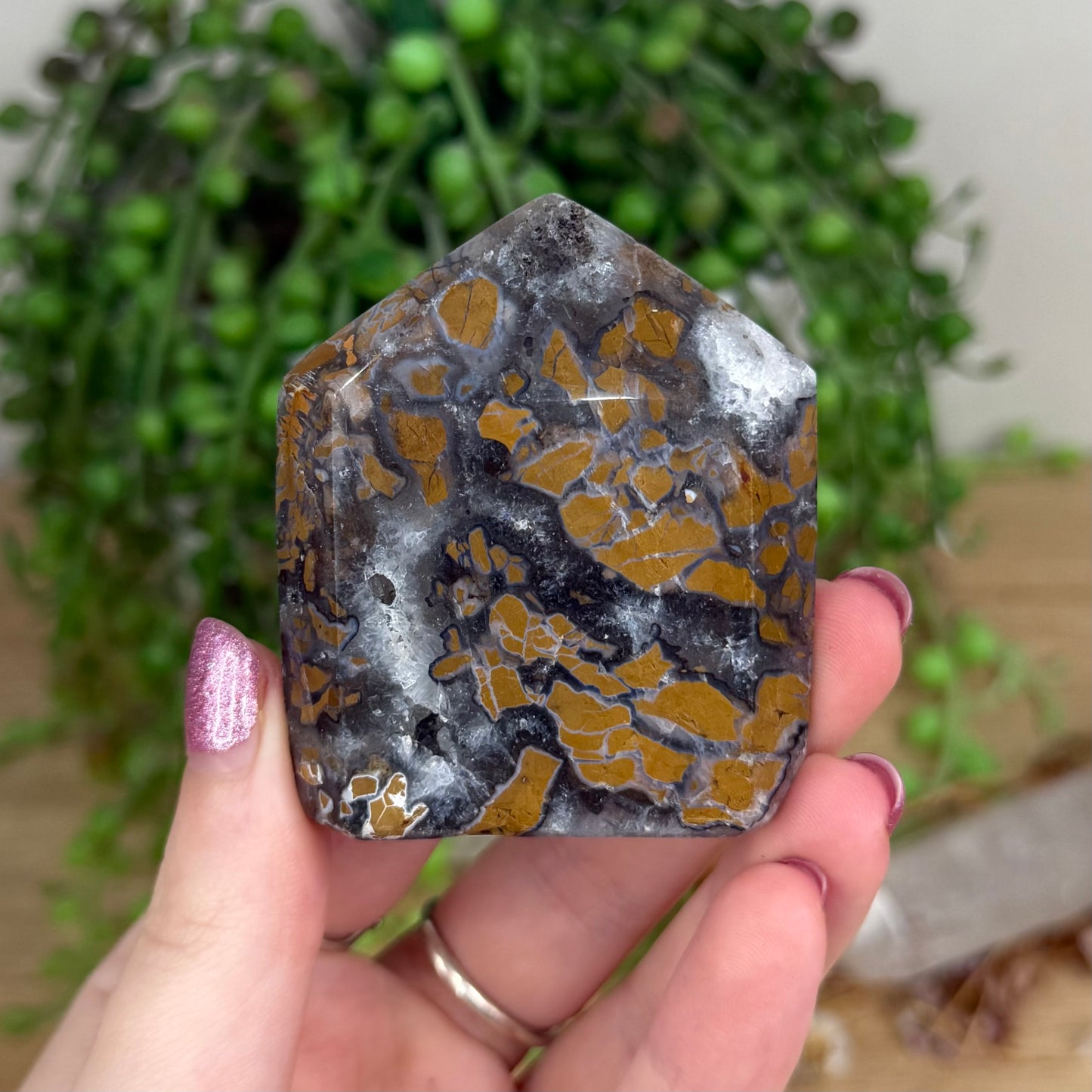 Brecciated Jasper Domino Point (U942)
