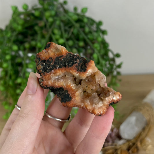 Peach Apophyllite Cluster (Q834)