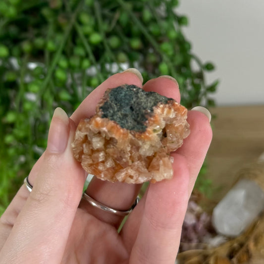 Peach Apophyllite Cluster (Q832)