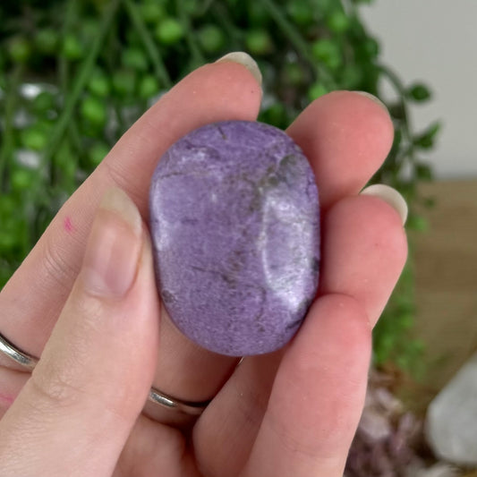 Atlantisite Palm Stone (Q784)