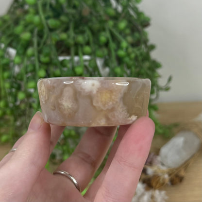 Flower Agate Bowl (M620)