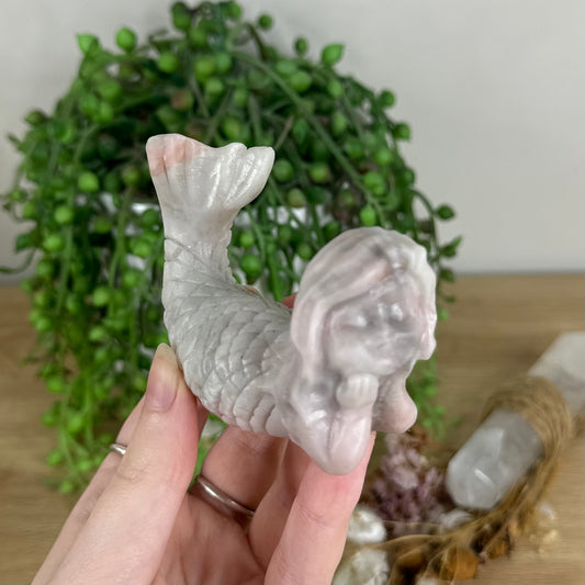 Pink Opal Mermaid (Q956)