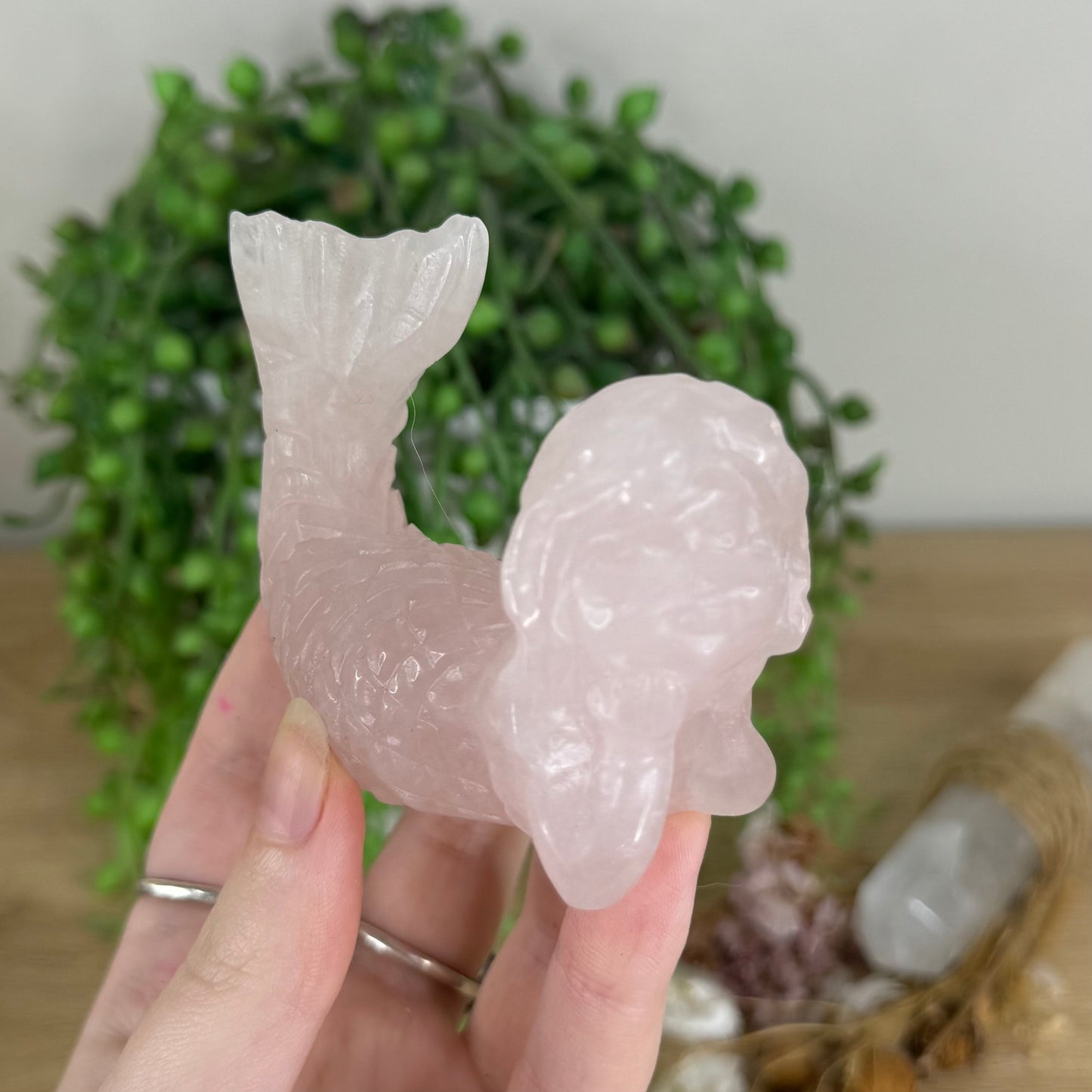 Rose Quartz Mermaid (Q957)