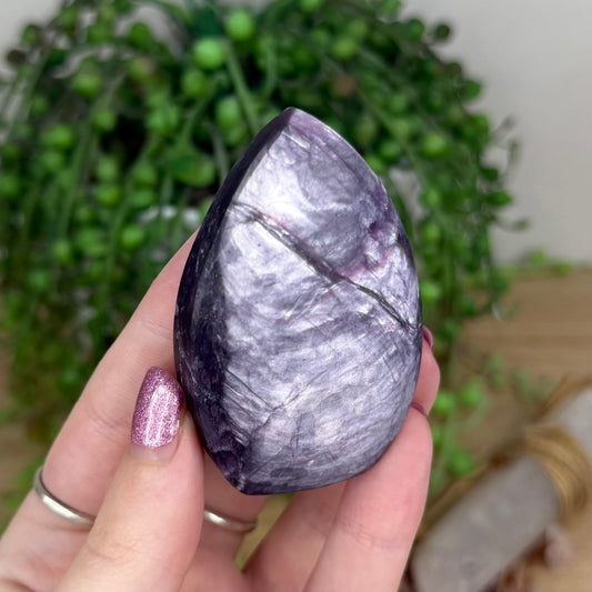 Purple Mica Arch Free Form (W61)