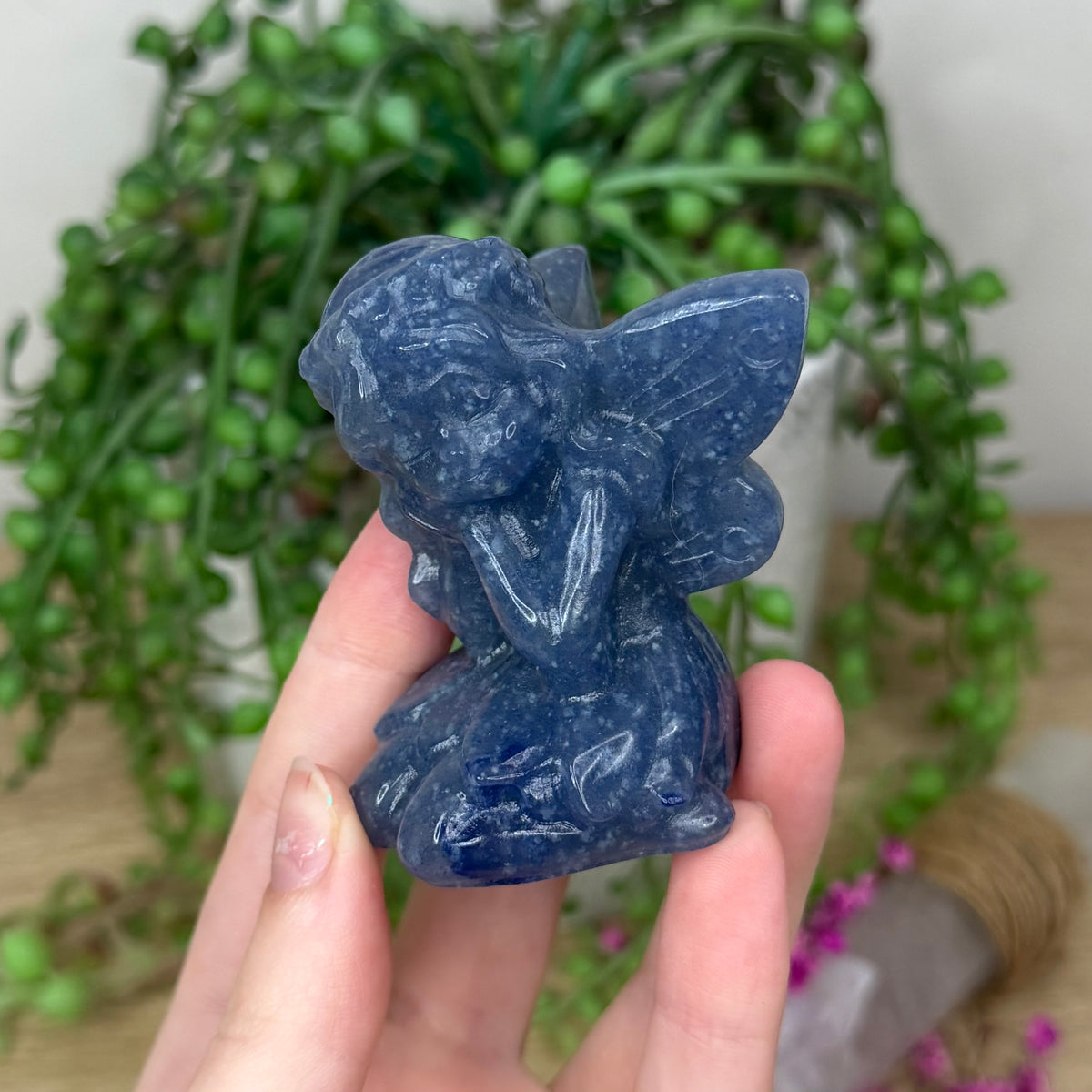 Blue Aventurine Pixie (362B)