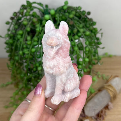 Pink Opal German Shepherd (W275)