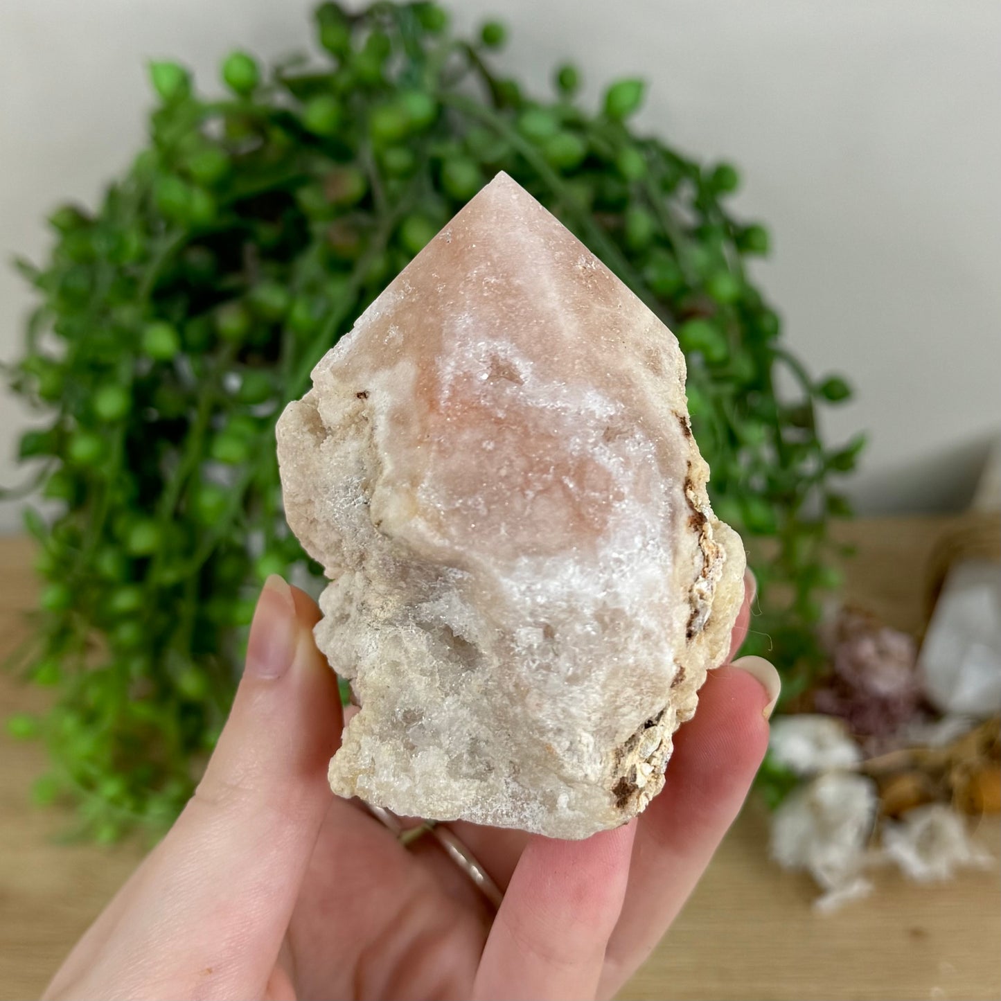 Pink Amethyst Cut Base (R46)