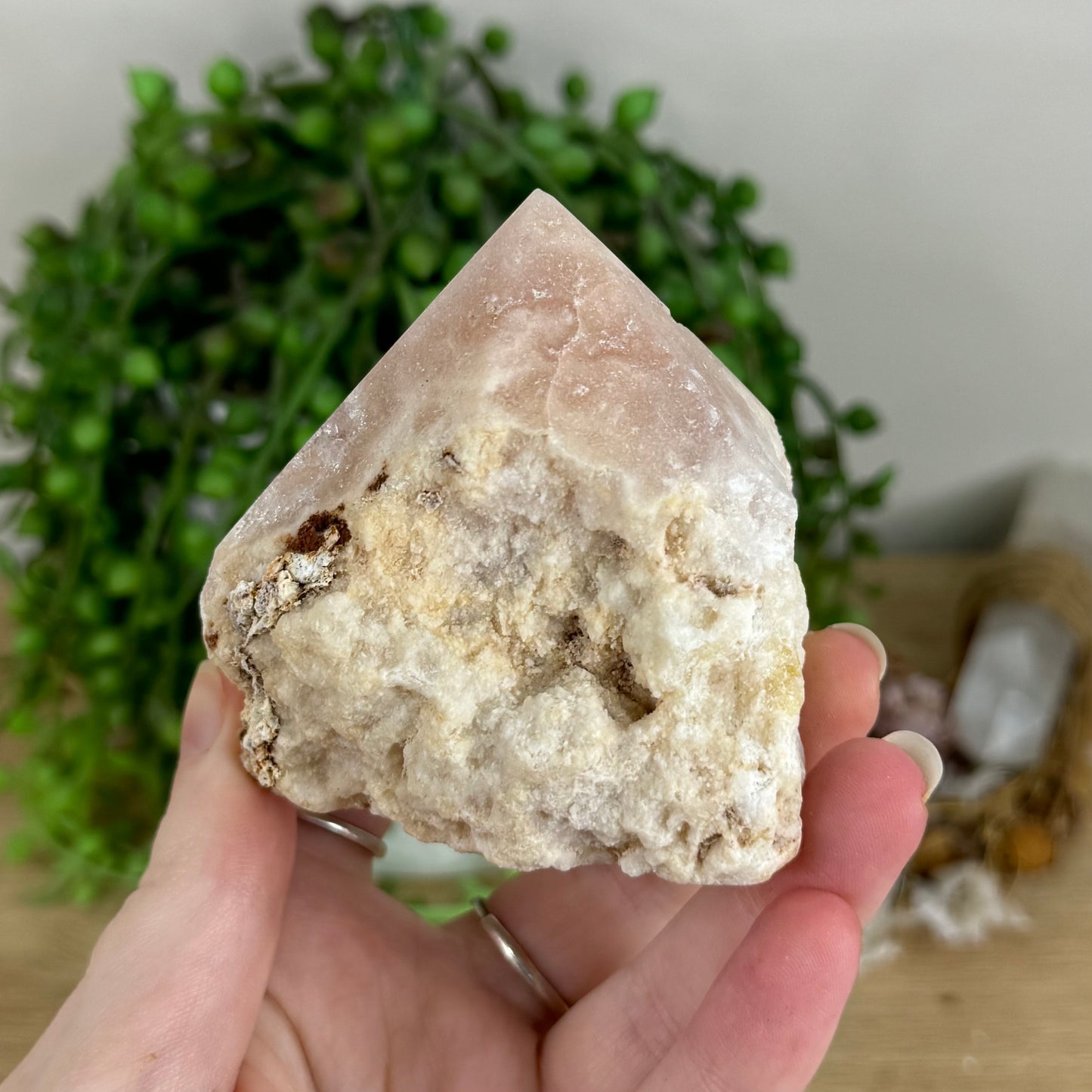 Pink Amethyst Cut Base (R46)
