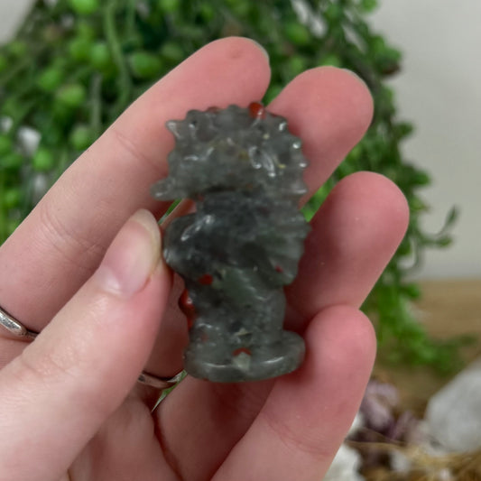 African Bloodstone Seahorse (M442)