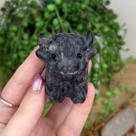 Larvikite Highland Cow (W286)