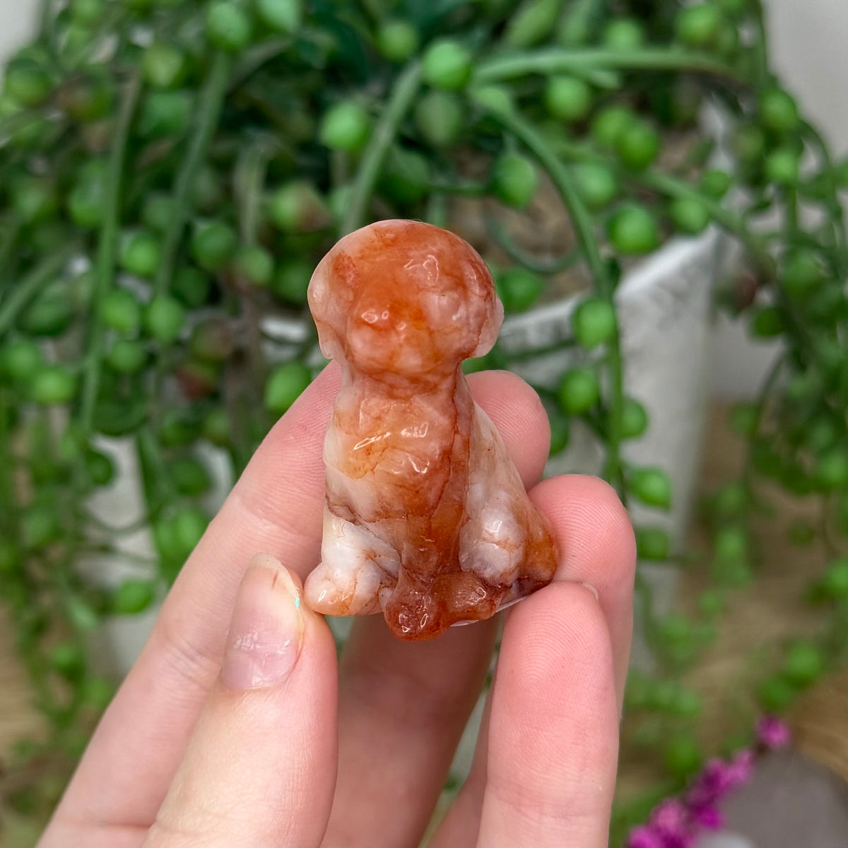 Fire Quartz Dog (119B)