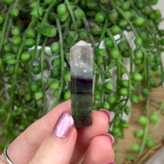 Rainbow Mini Fluorite Point 4