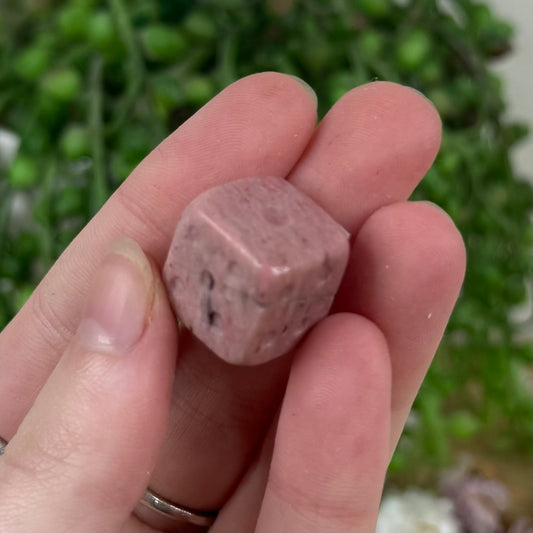 Rhodonite Dice (M373)