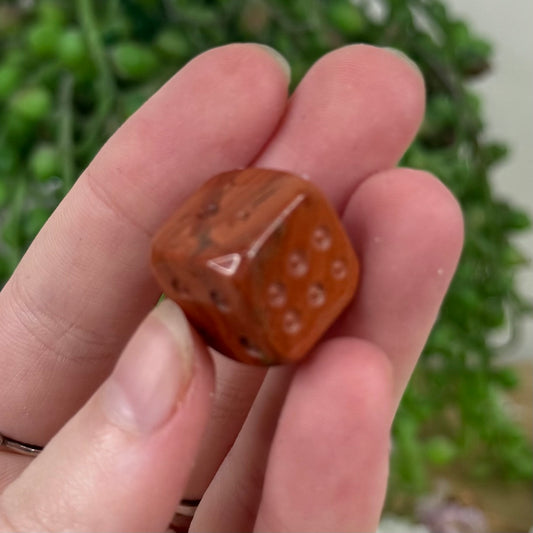 Red Jasper Dice (M378)