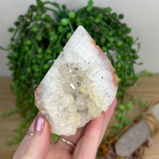 Citrine Cluster Cut Base (W321)