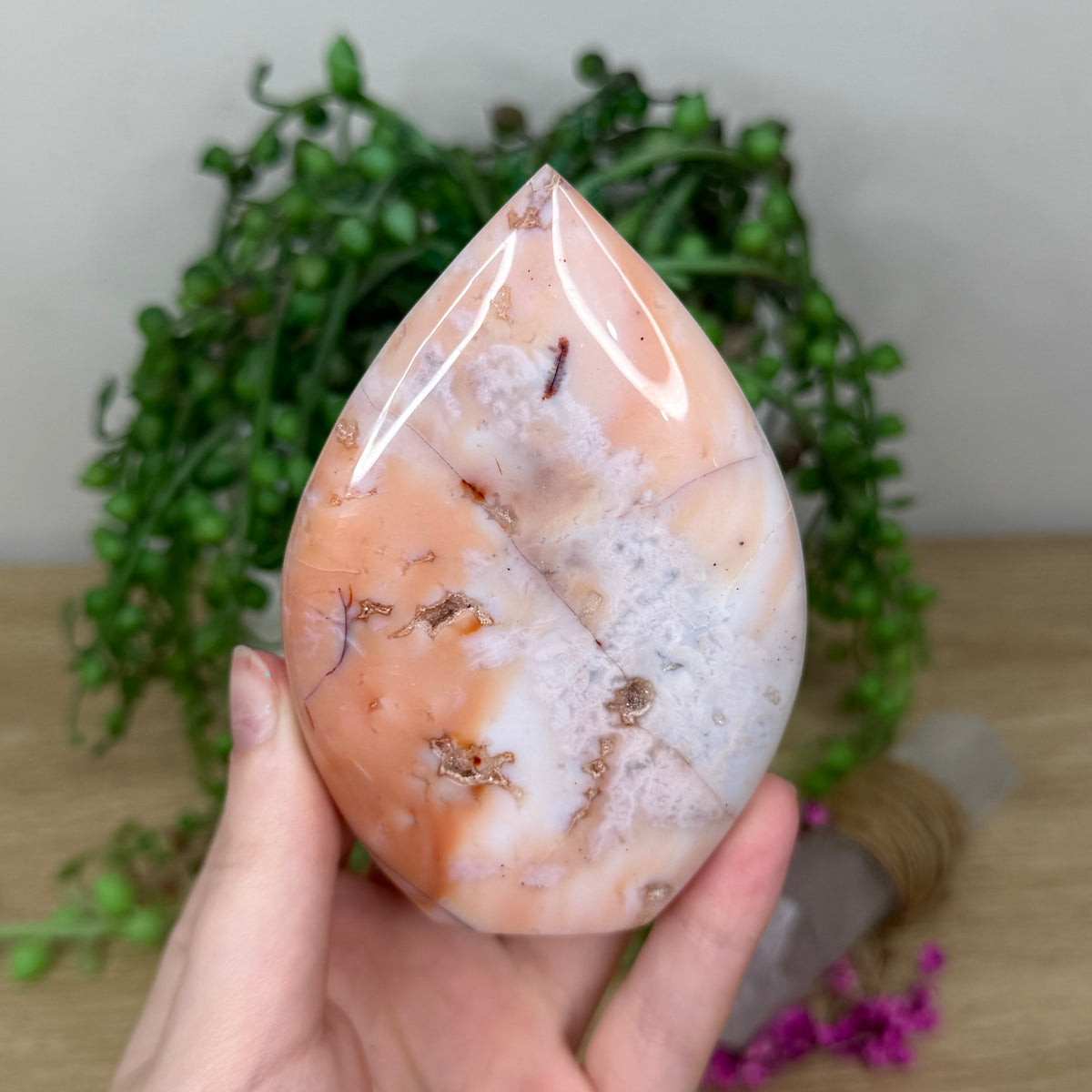 Pink Carnelian Arch Free Form (189B)