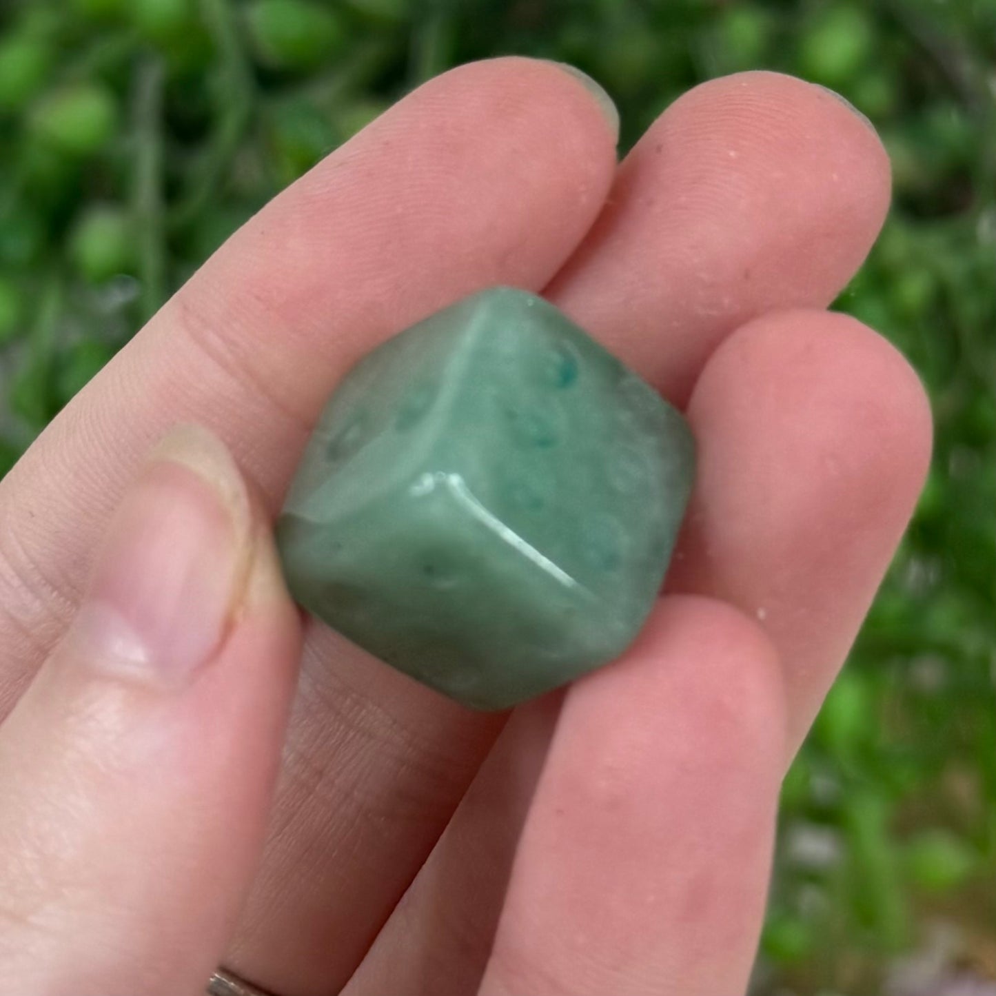 Green Aventurine Dice (M388)