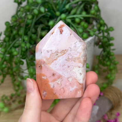 Pink Carnelian Domino Point (228B)