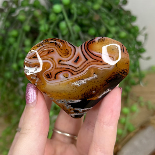Sardonyx Heart (W293)