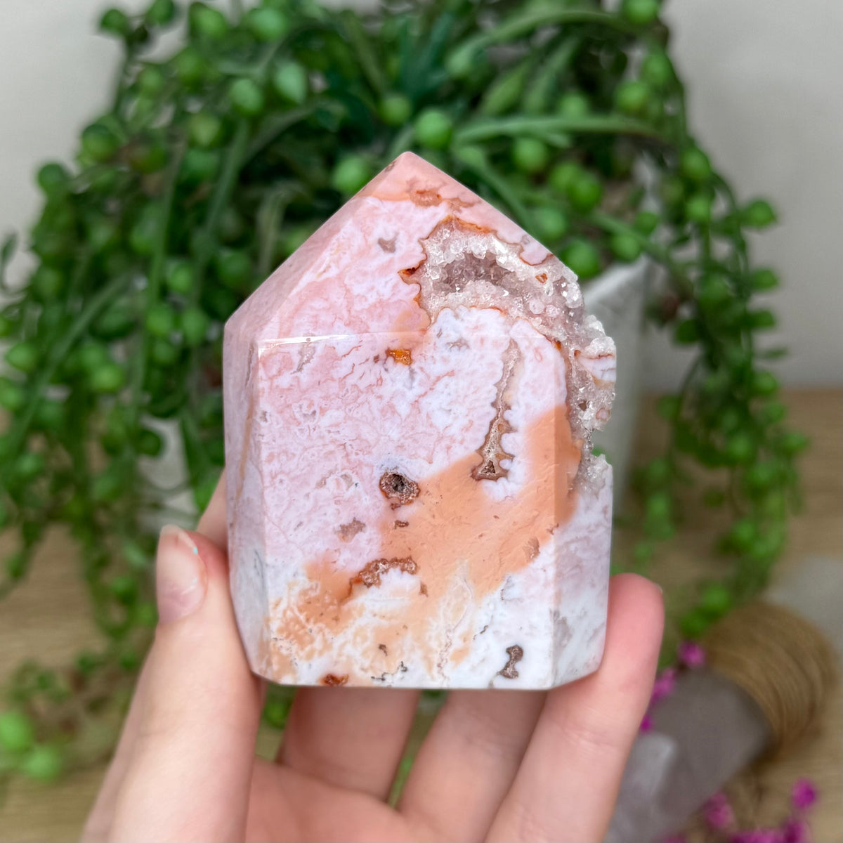 Pink Carnelian Domino Point (231B)