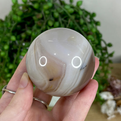 Pink Agate Sphere (R132)