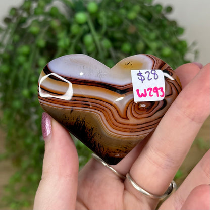 Sardonyx Heart (W293)