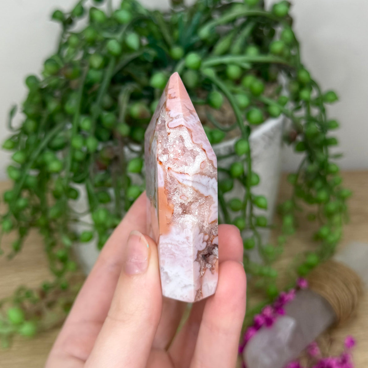 Pink Carnelian Domino Point (231B)