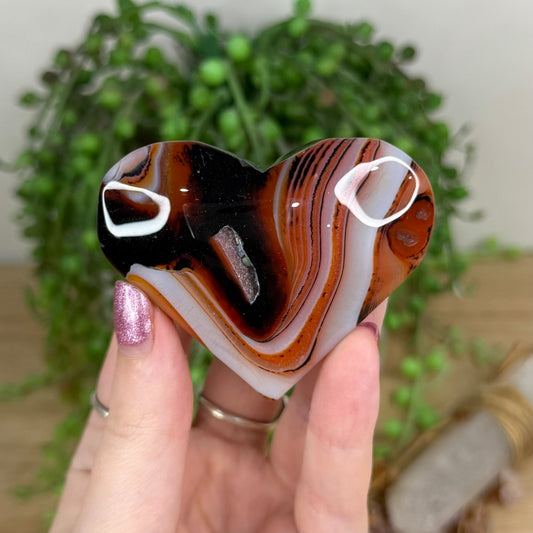 Sardonyx Heart (W302)