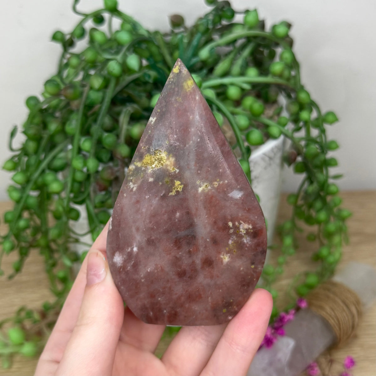 Plum Blossom Jasper Arch Free Form (281B)