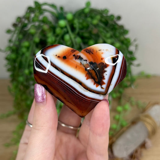 Sardonyx Heart (W294)
