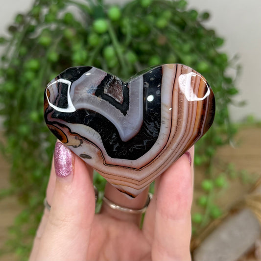 Sardonyx Heart (W296)