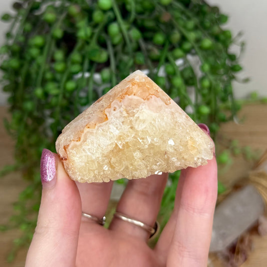 Citrine Cluster Cut Base (W312)