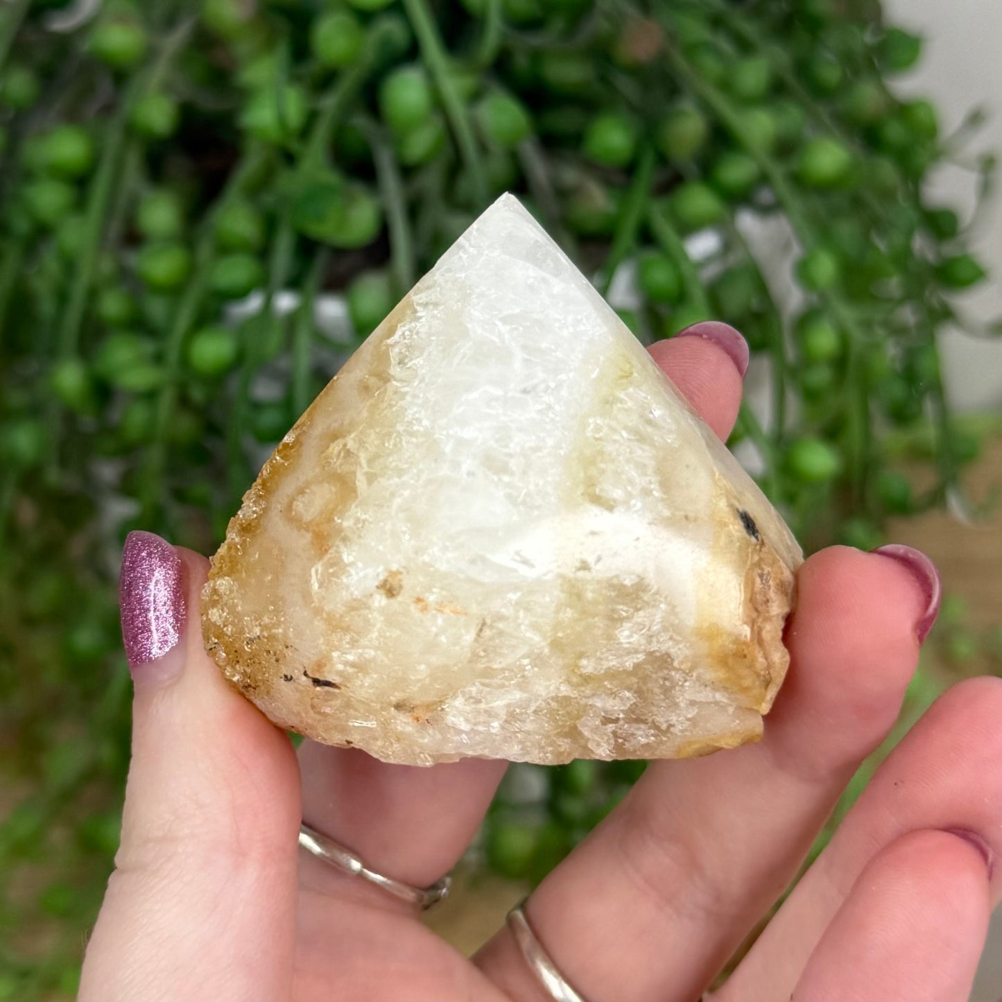 Citrine Cluster Cut Base (W313)