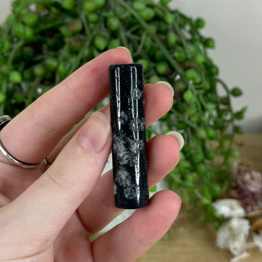 Snowflake Obsidian Rolling Pin