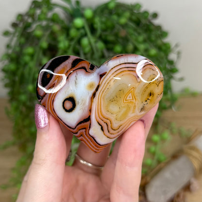 Sardonyx Heart (W295)