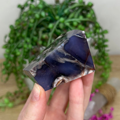 Blue Flower Agate Free Form (342B)