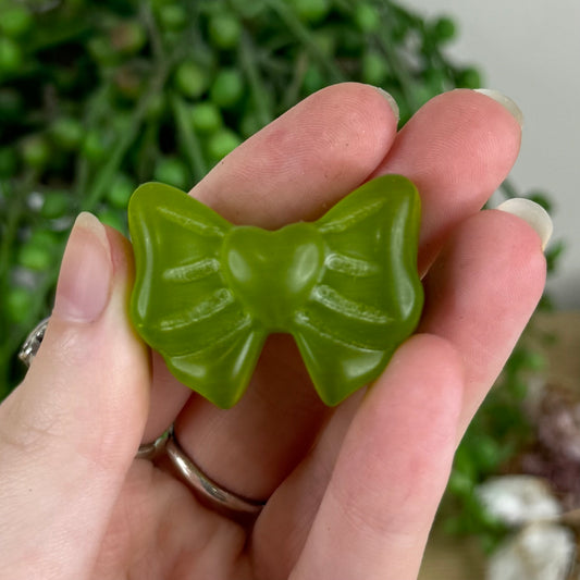 Light Green Cats Eye Bow