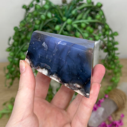Blue Flower Agate Free Form (344B)