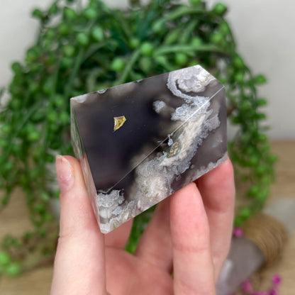 Blue Flower Agate Free Form (341B)