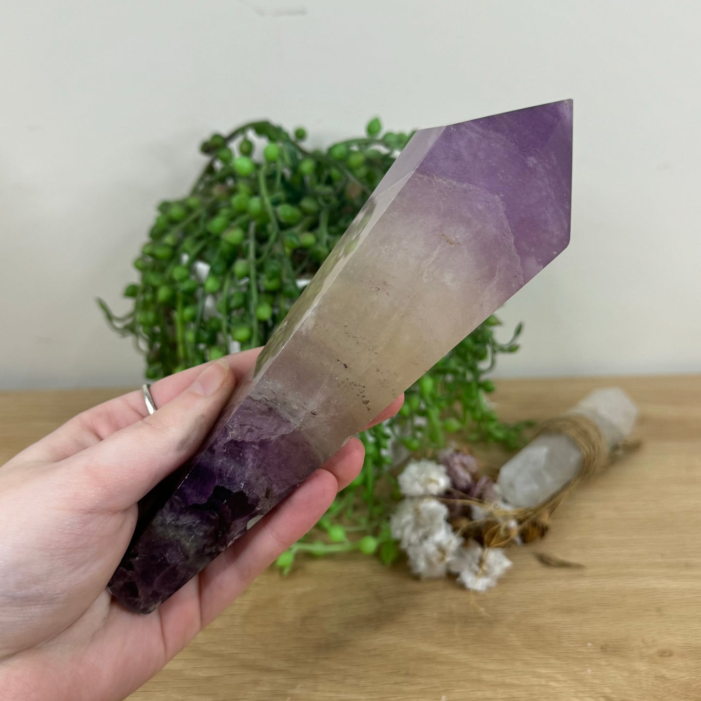 Purple Fluorite Wand (M678)