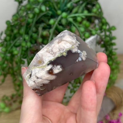Blue Flower Agate Free Form (338B)